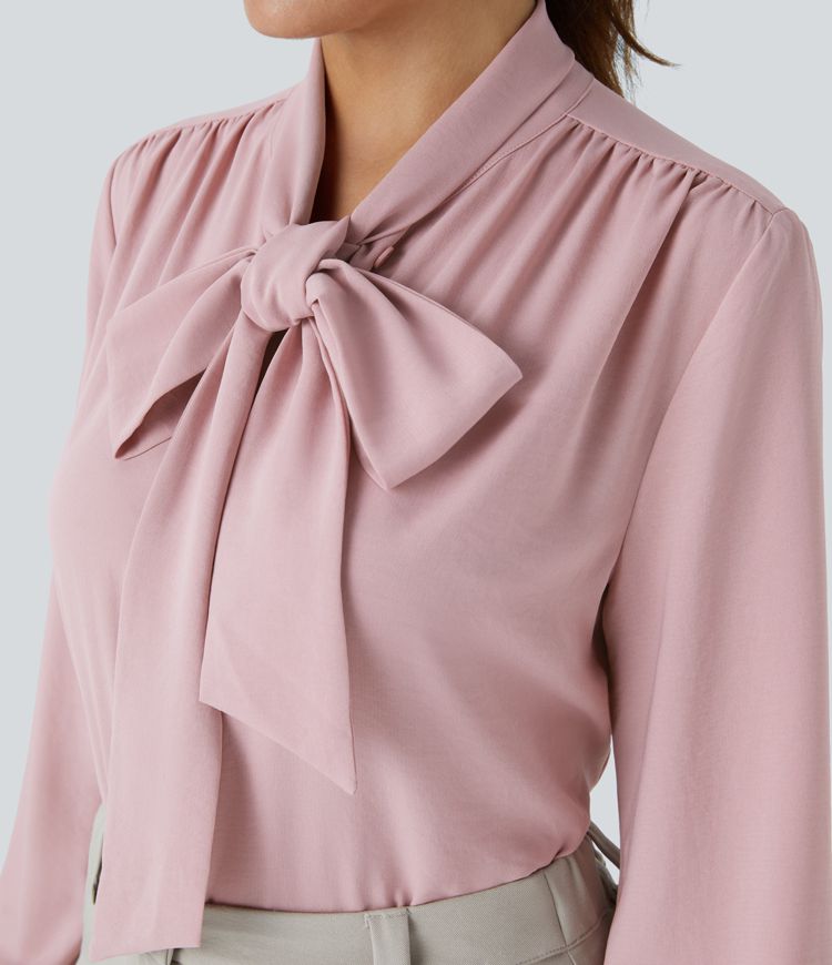 Pleat Placket Blouse