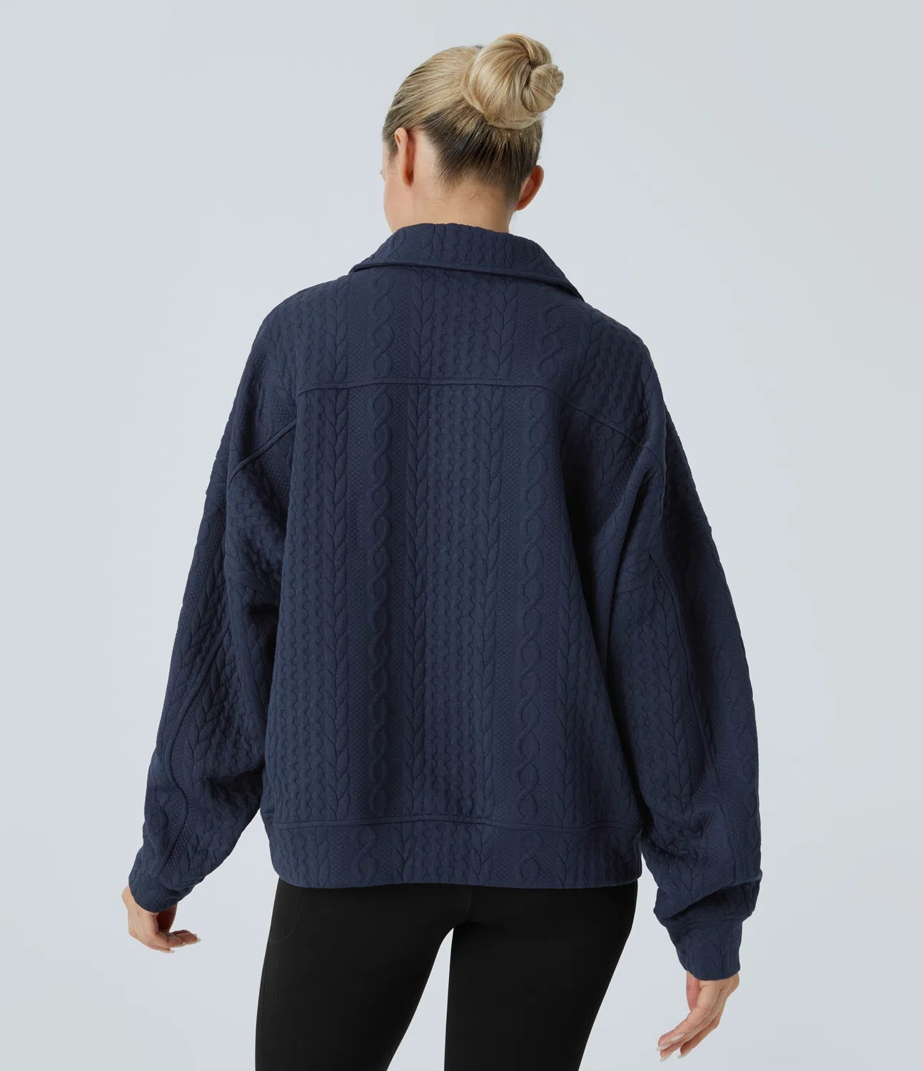 Casual knit sweatshirt