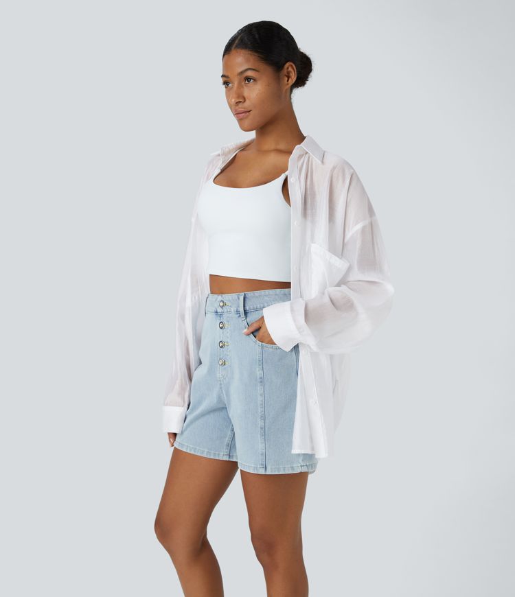 Long sleeved casual shirt