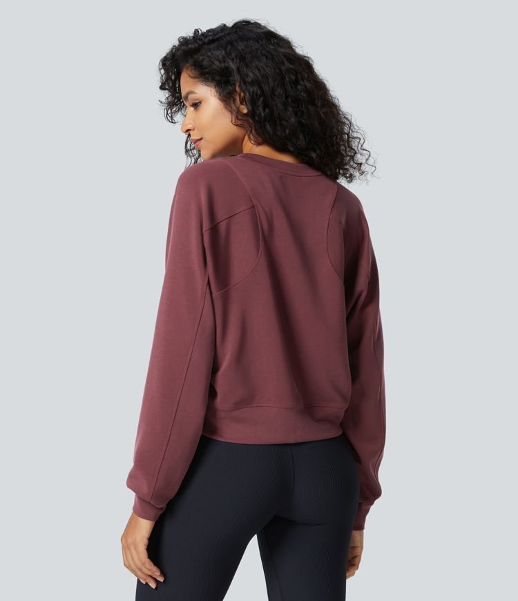 Raglan Crew Sweatshirt