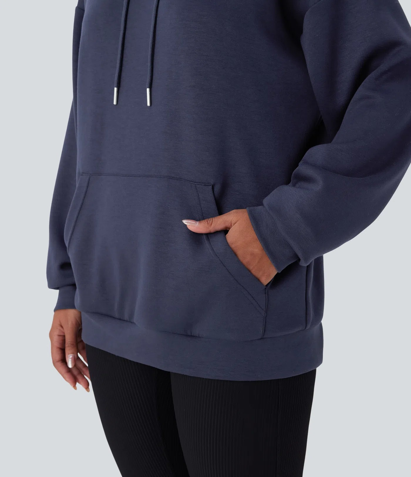 Crossover Hood Sweatshirt
