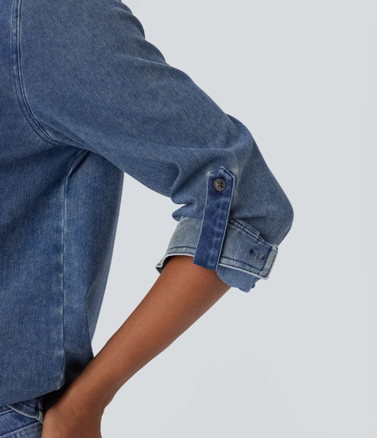 Denim Button Shirt