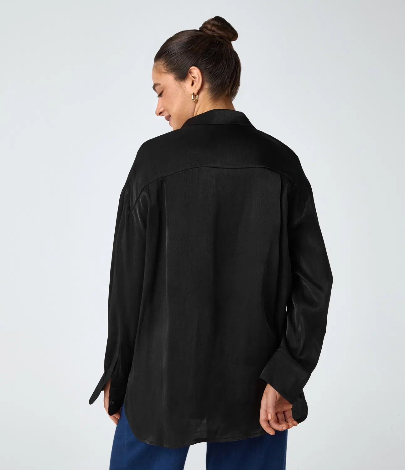 Glossy Pocket Shirt