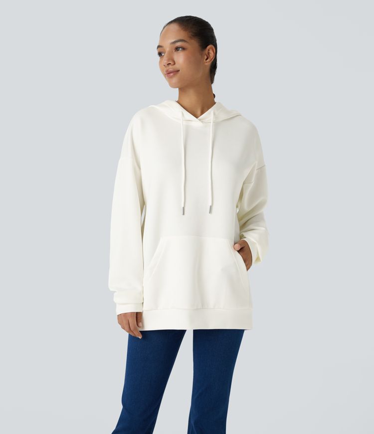 Crossover Hood Sweatshirt