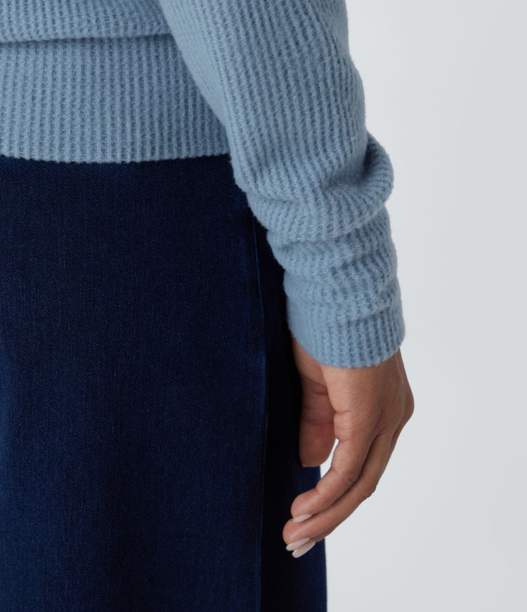 Cowl Drop Sweatshirt