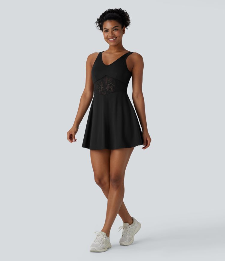 Luxe flow yoga dress