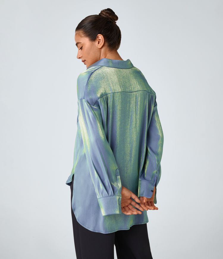 Glossy Pocket Shirt