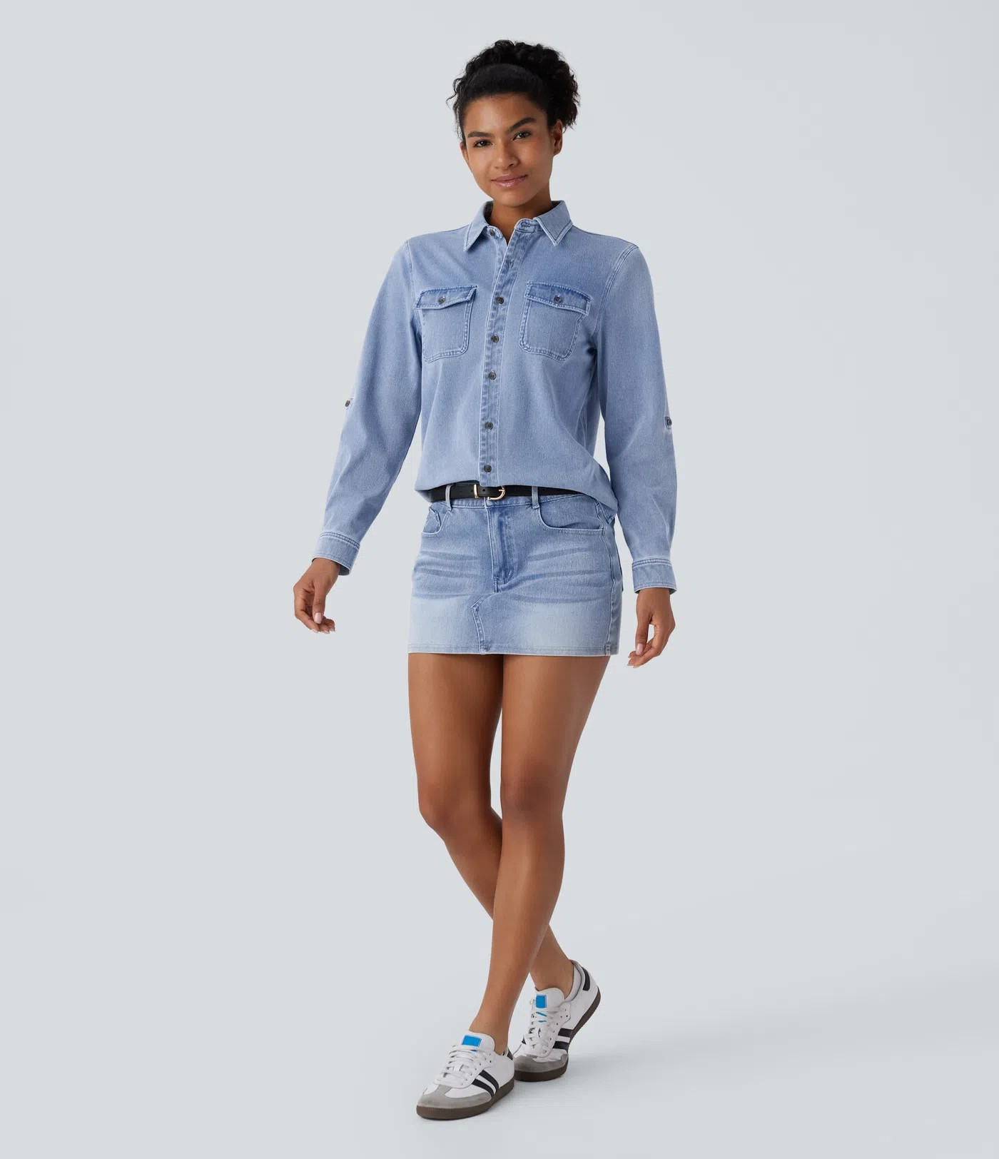 Denim Button Shirt
