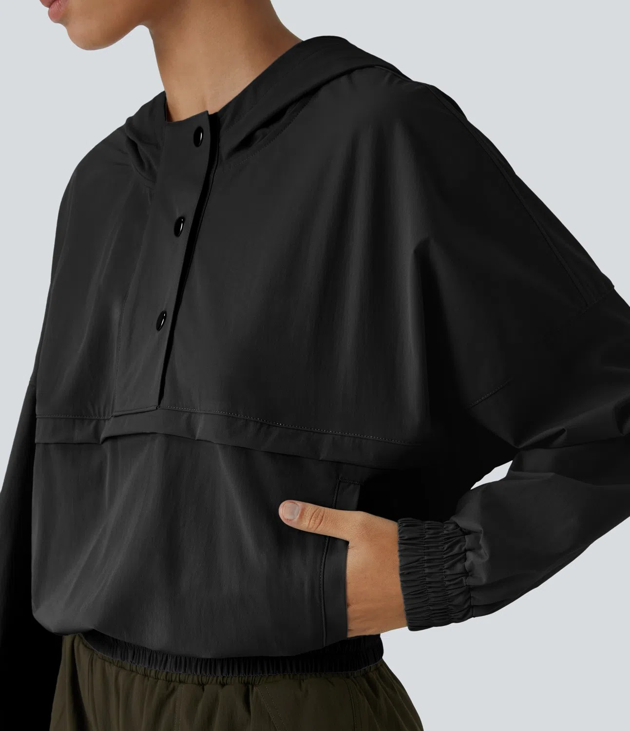 Waterproof hood sweatshirt