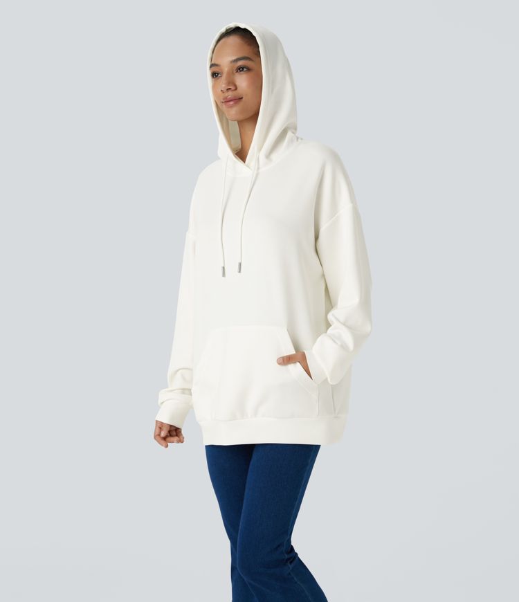 Crossover Hood Sweatshirt