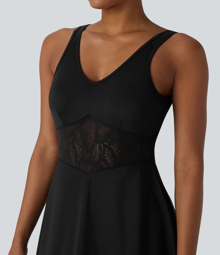 Luxe flow yoga dress
