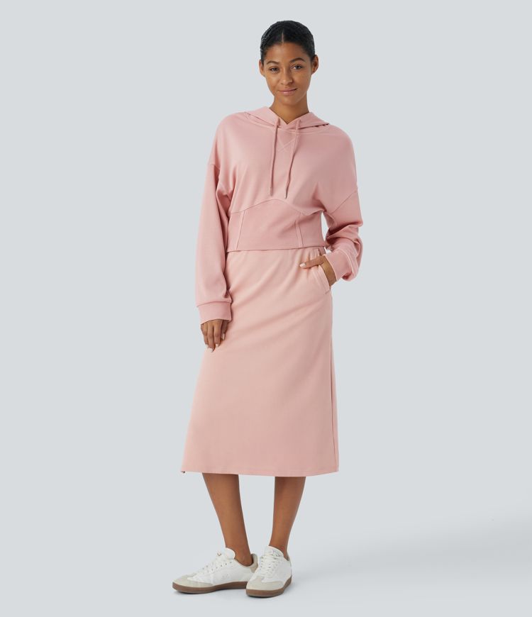 Corset Hood Sweatshirt