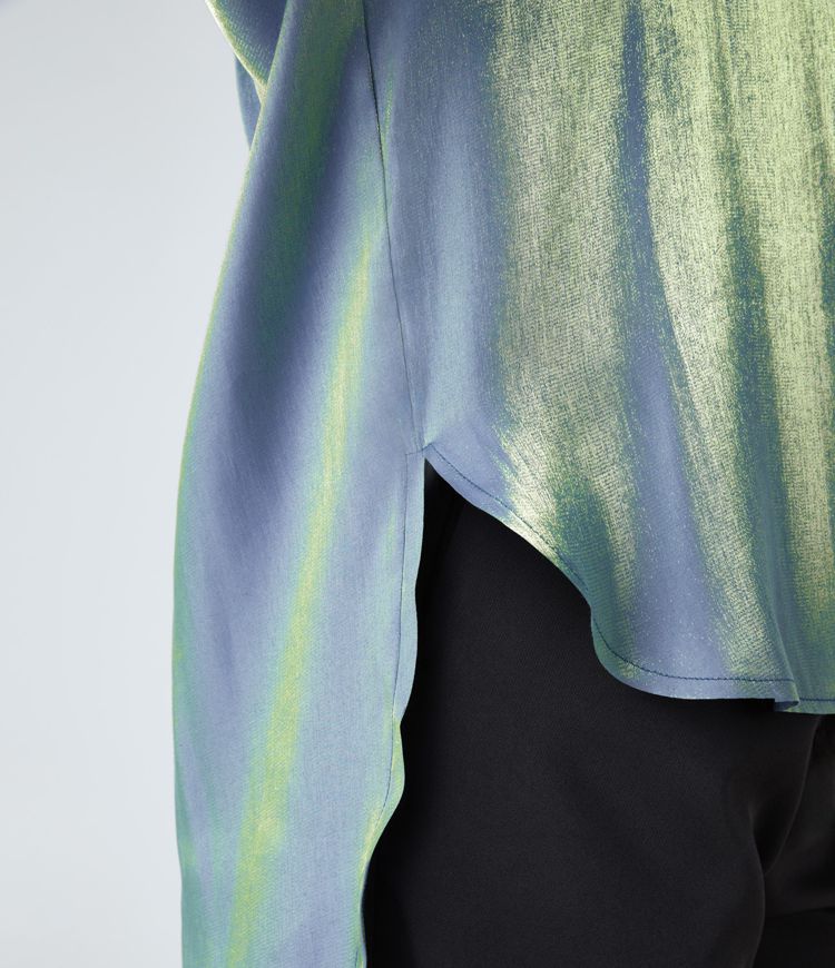 Glossy Pocket Shirt
