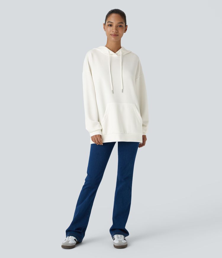 Crossover Hood Sweatshirt