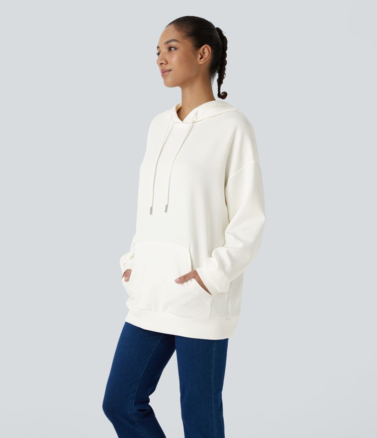 Crossover Hood Sweatshirt
