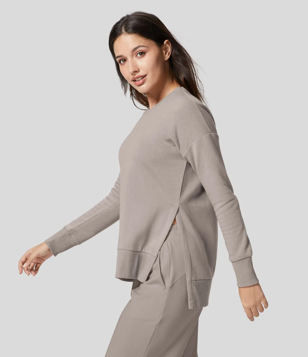 Cotton Crew Sweatshirt