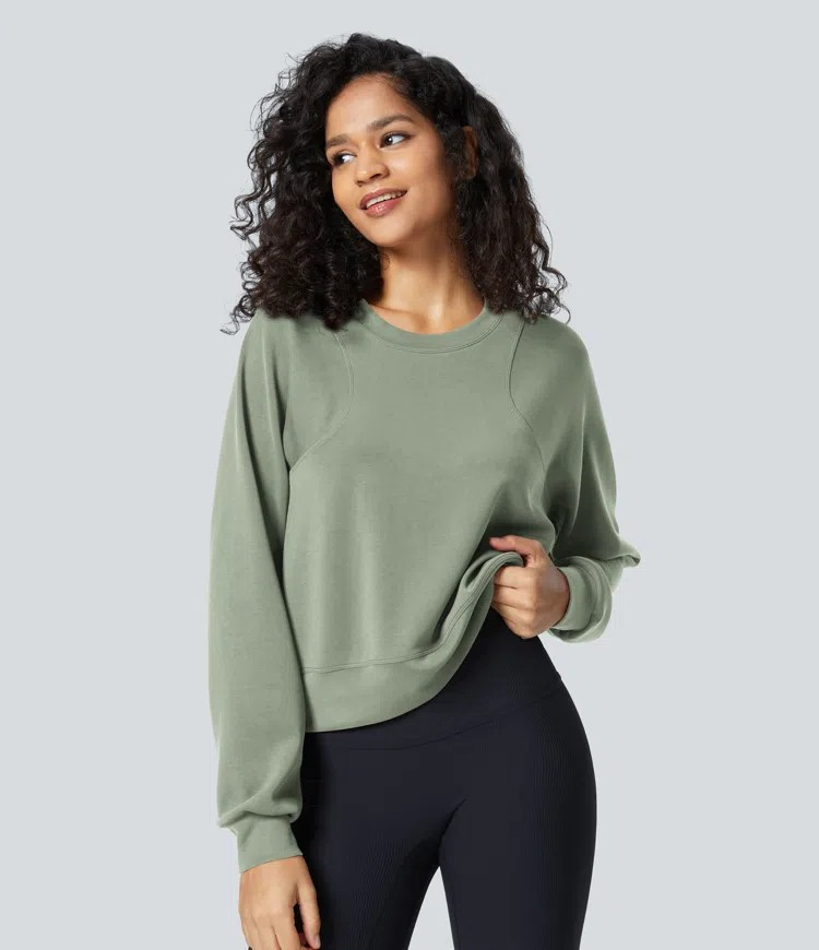 Raglan Crew Sweatshirt