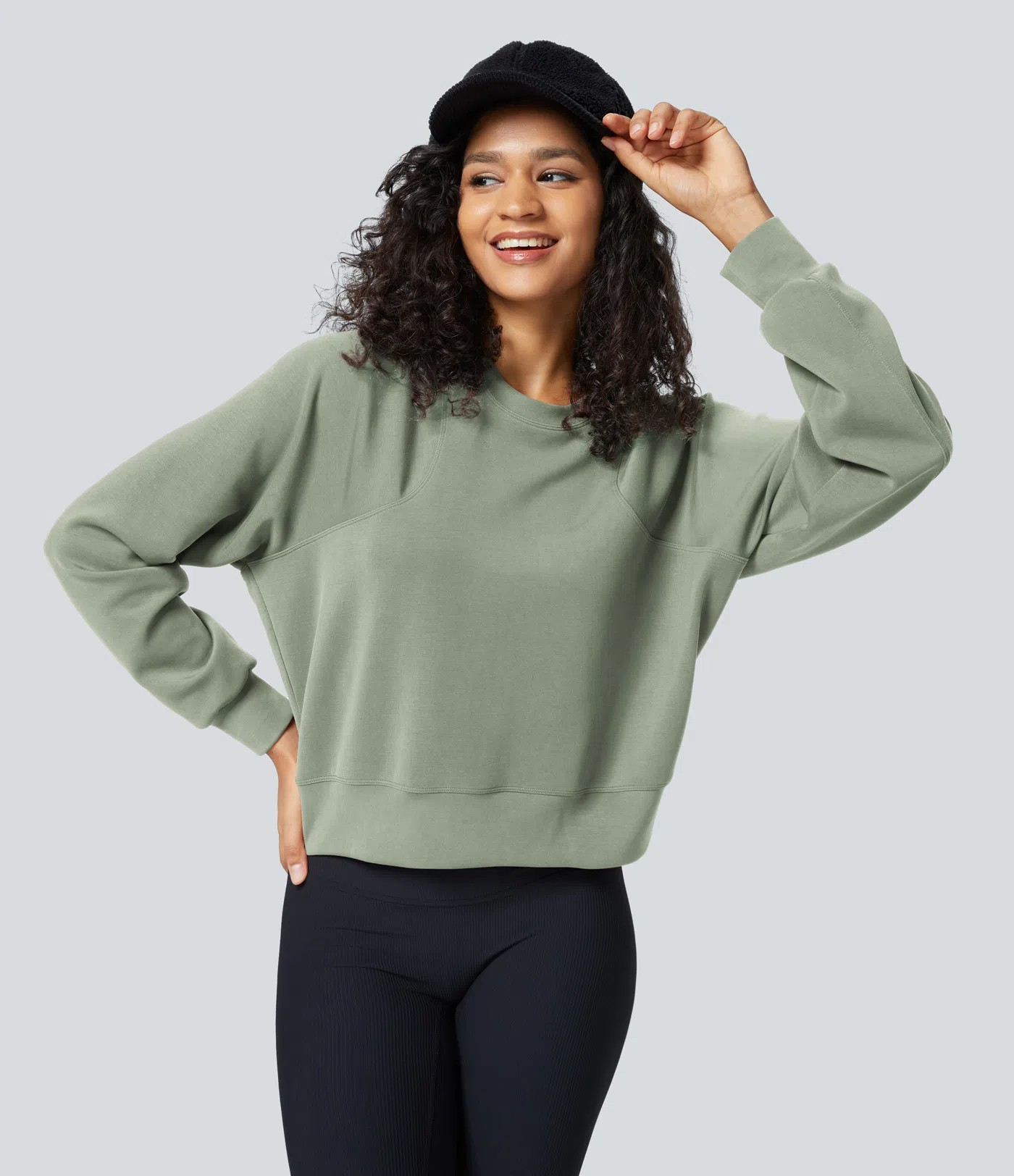 Raglan Crew Sweatshirt