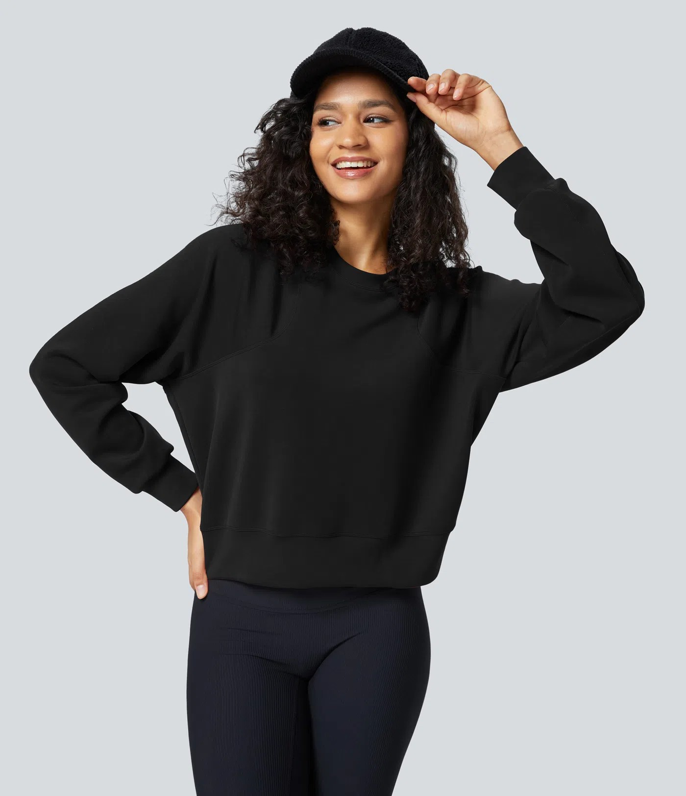 Raglan Crew Sweatshirt