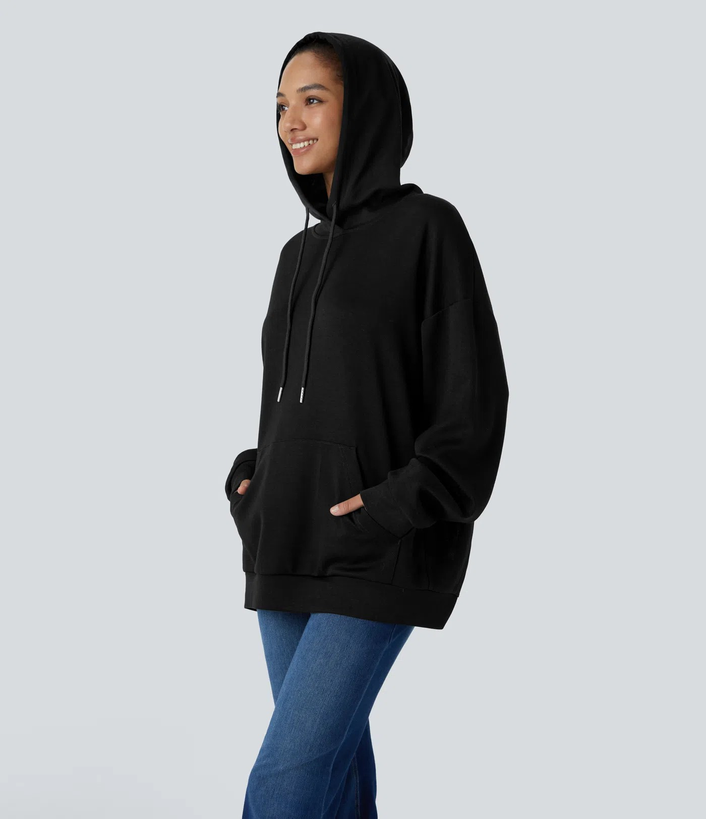 Crossover Hood Sweatshirt