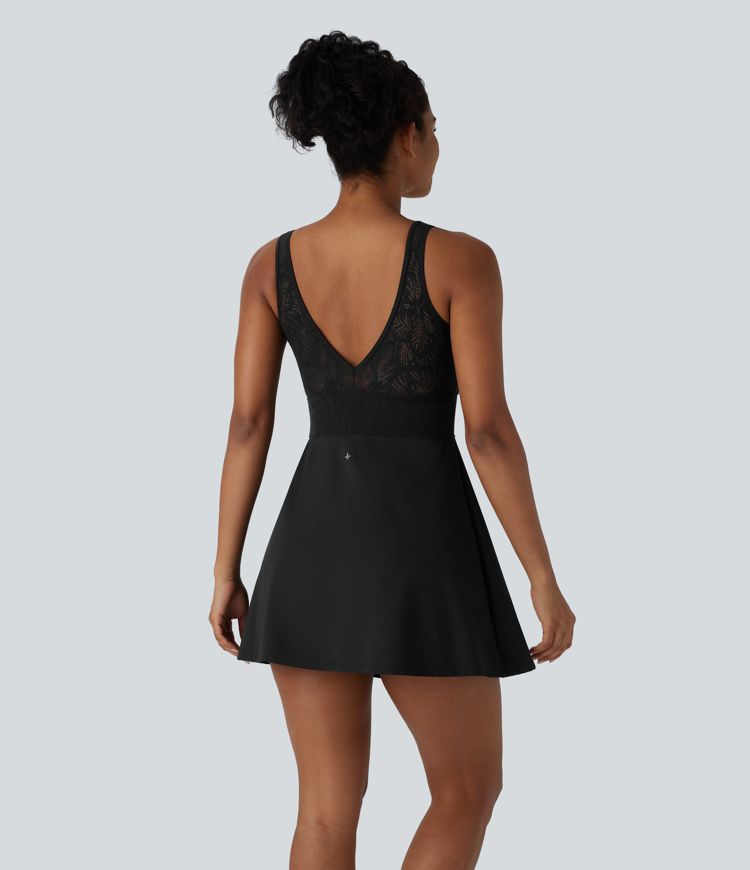 Luxe flow yoga dress