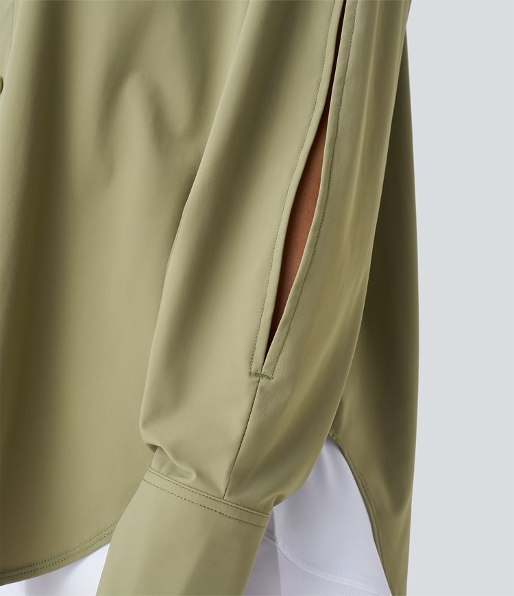 Split Cut Hiking Shirt