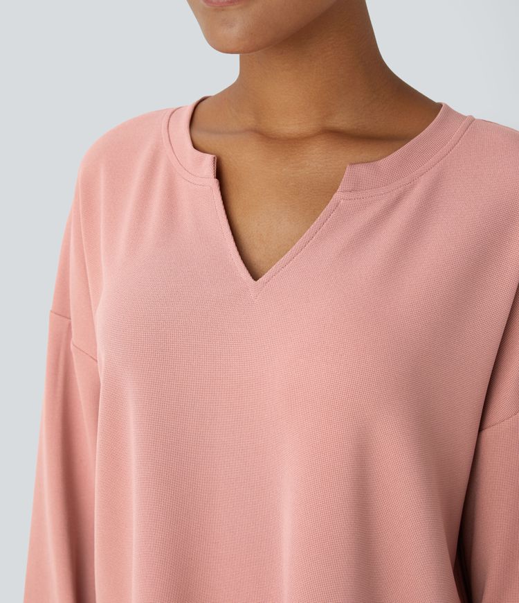 V-Waffle Sweatshirt