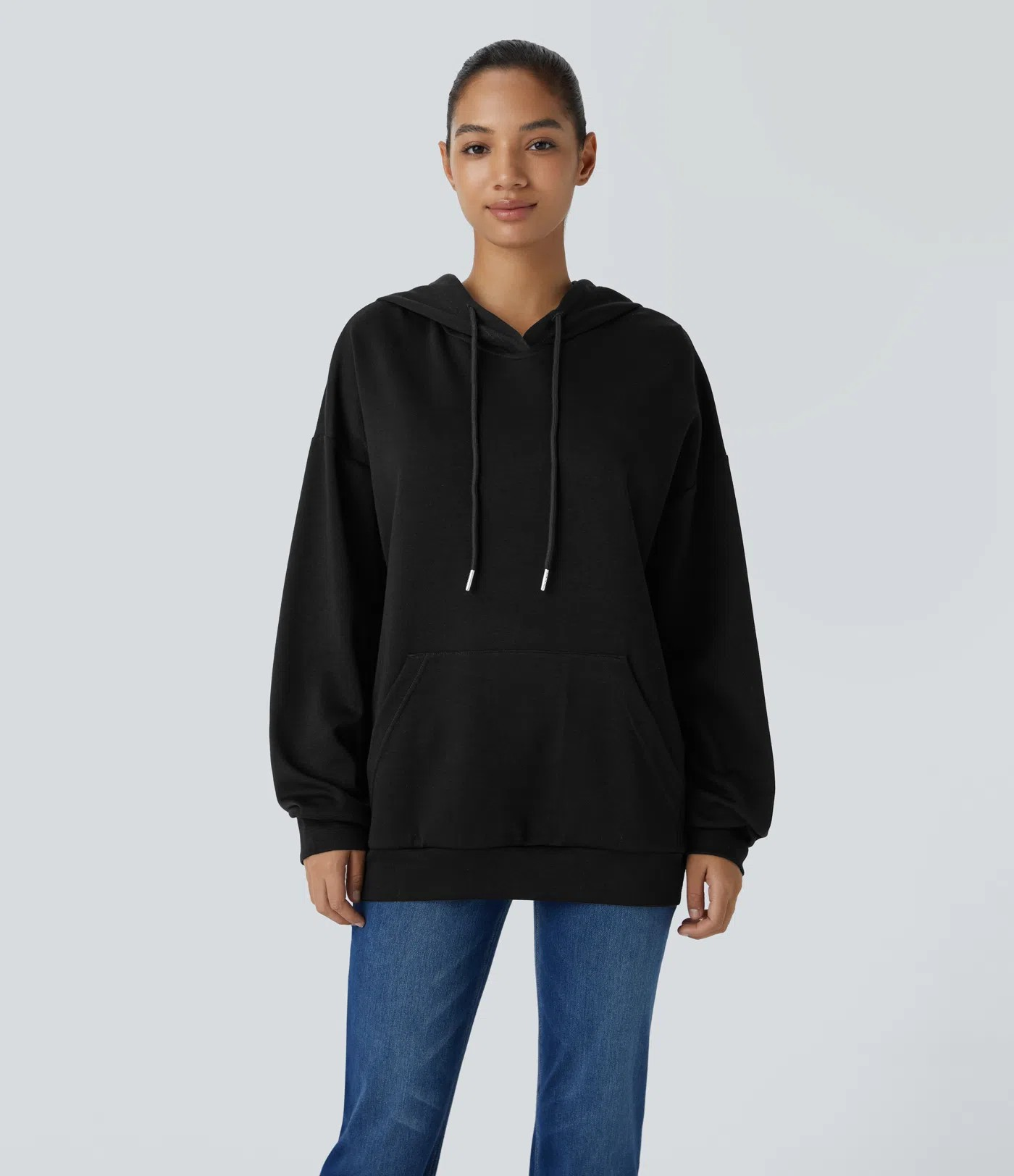 Crossover Hood Sweatshirt