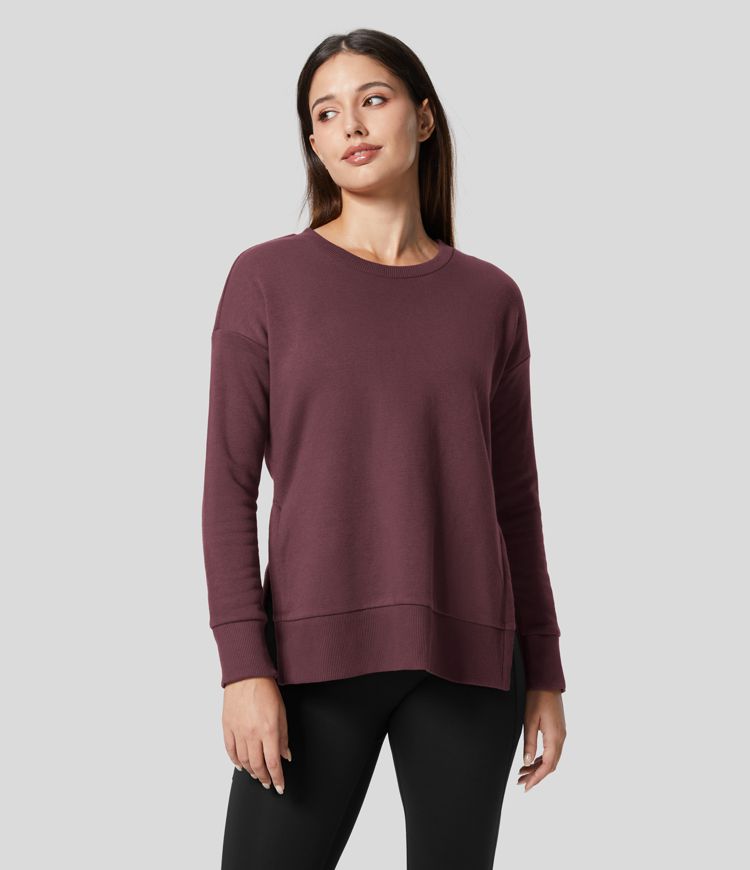 Cotton Crew Sweatshirt