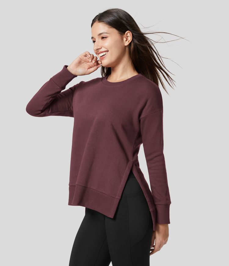 Cotton Crew Sweatshirt