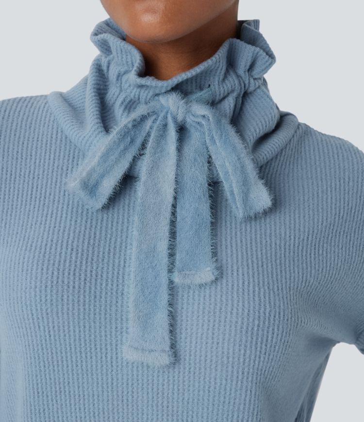Cowl Drop Sweatshirt