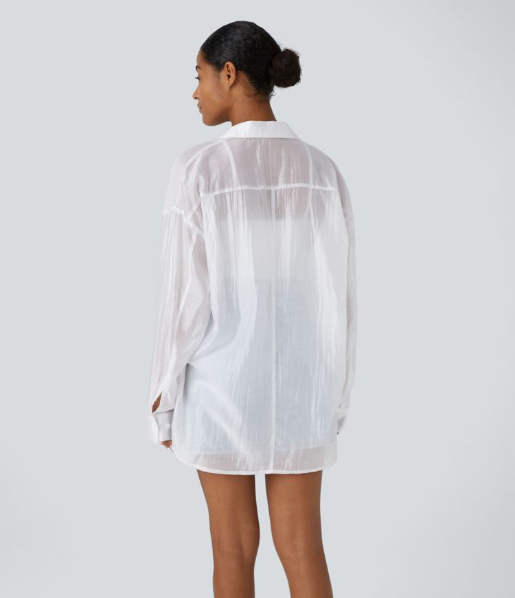 Long sleeved casual shirt