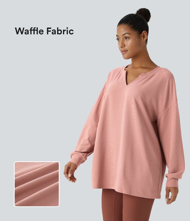 V-Waffle Sweatshirt
