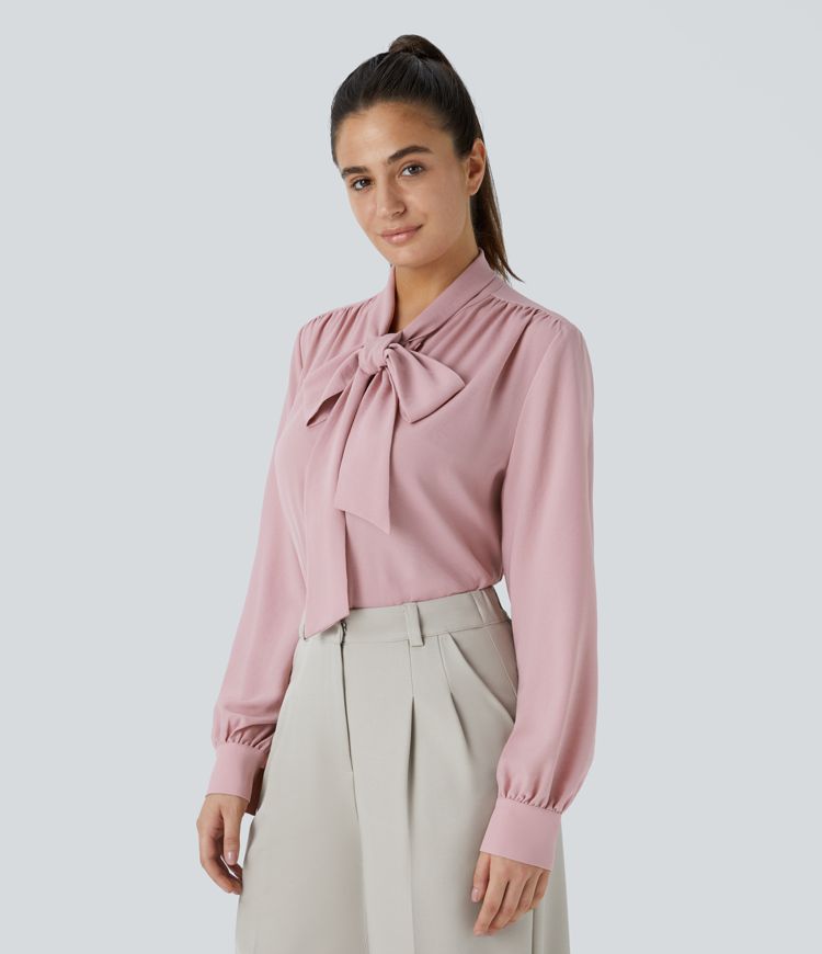Pleat Placket Blouse