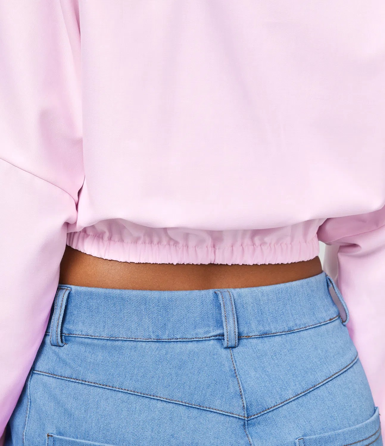 Cropped casual shirt