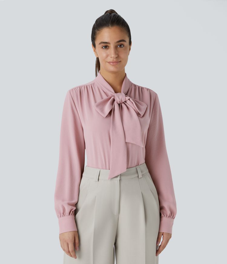 Pleat Placket Blouse