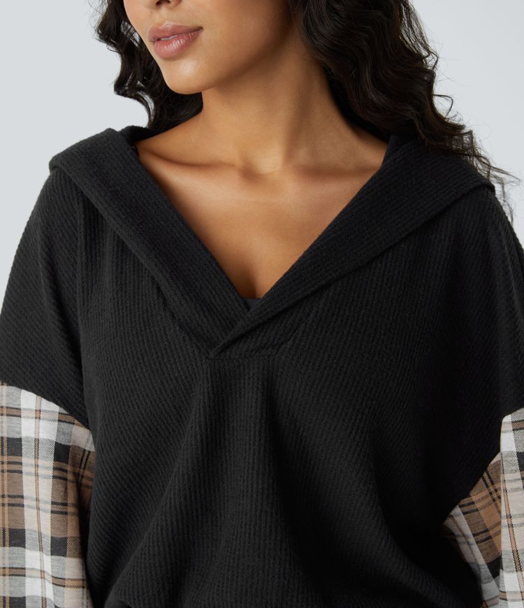 V-Block sweatshirt Hoodie