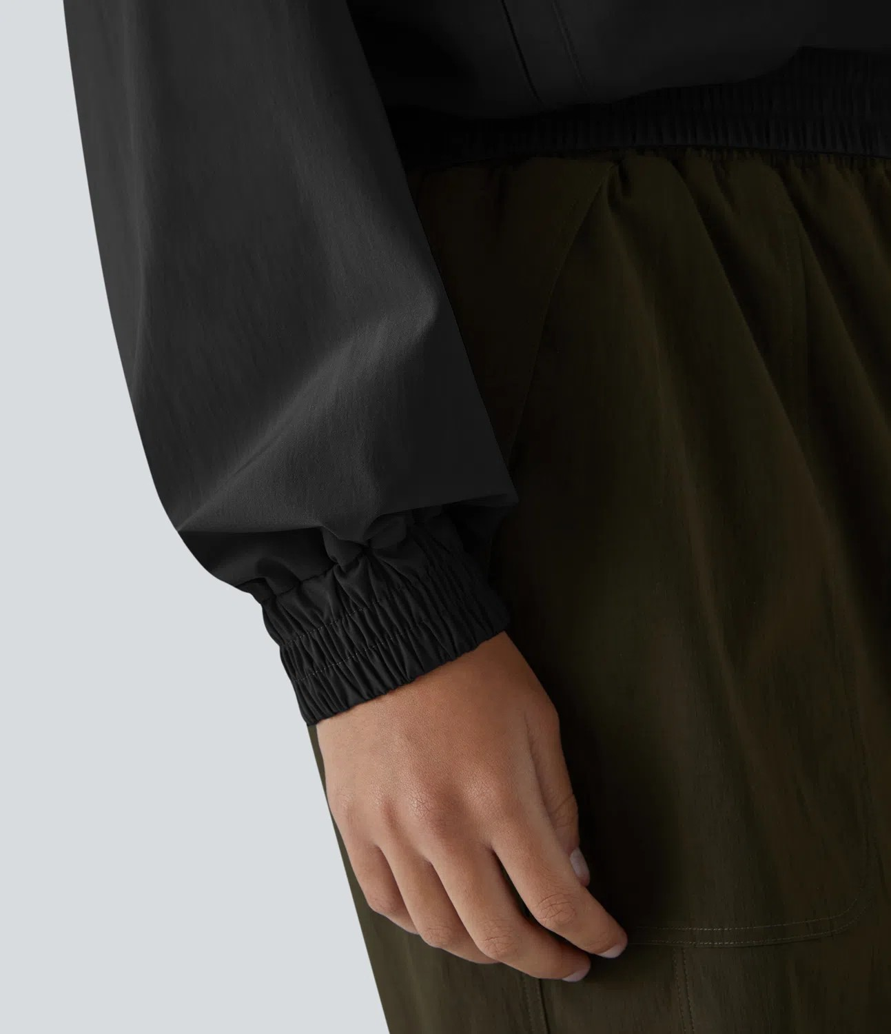 Waterproof hood sweatshirt