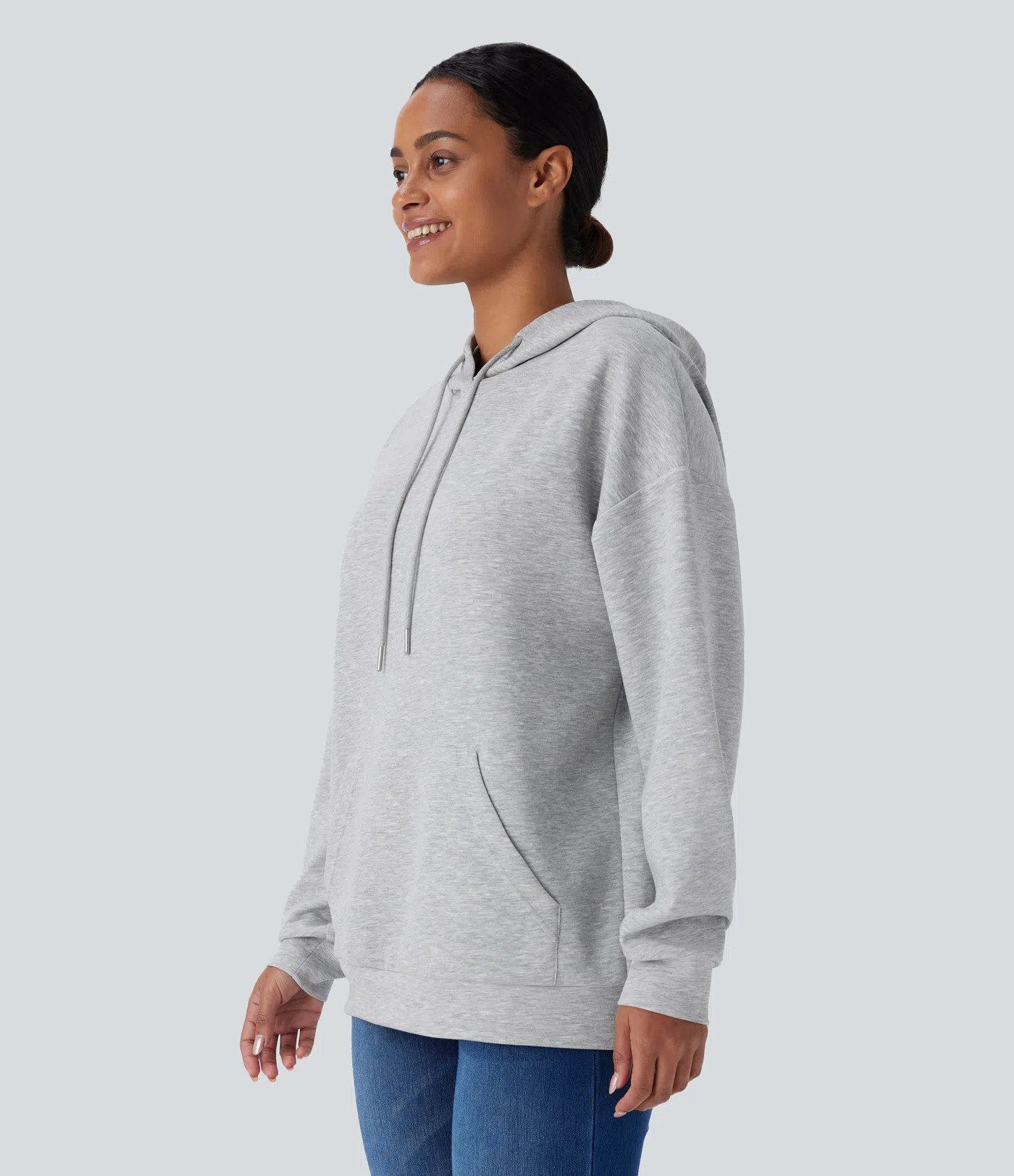 Crossover Hood Sweatshirt