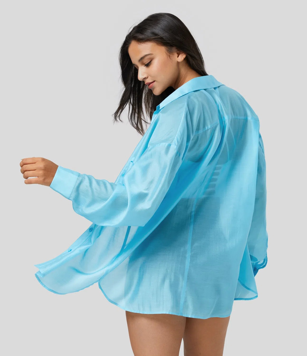 Long sleeved casual shirt