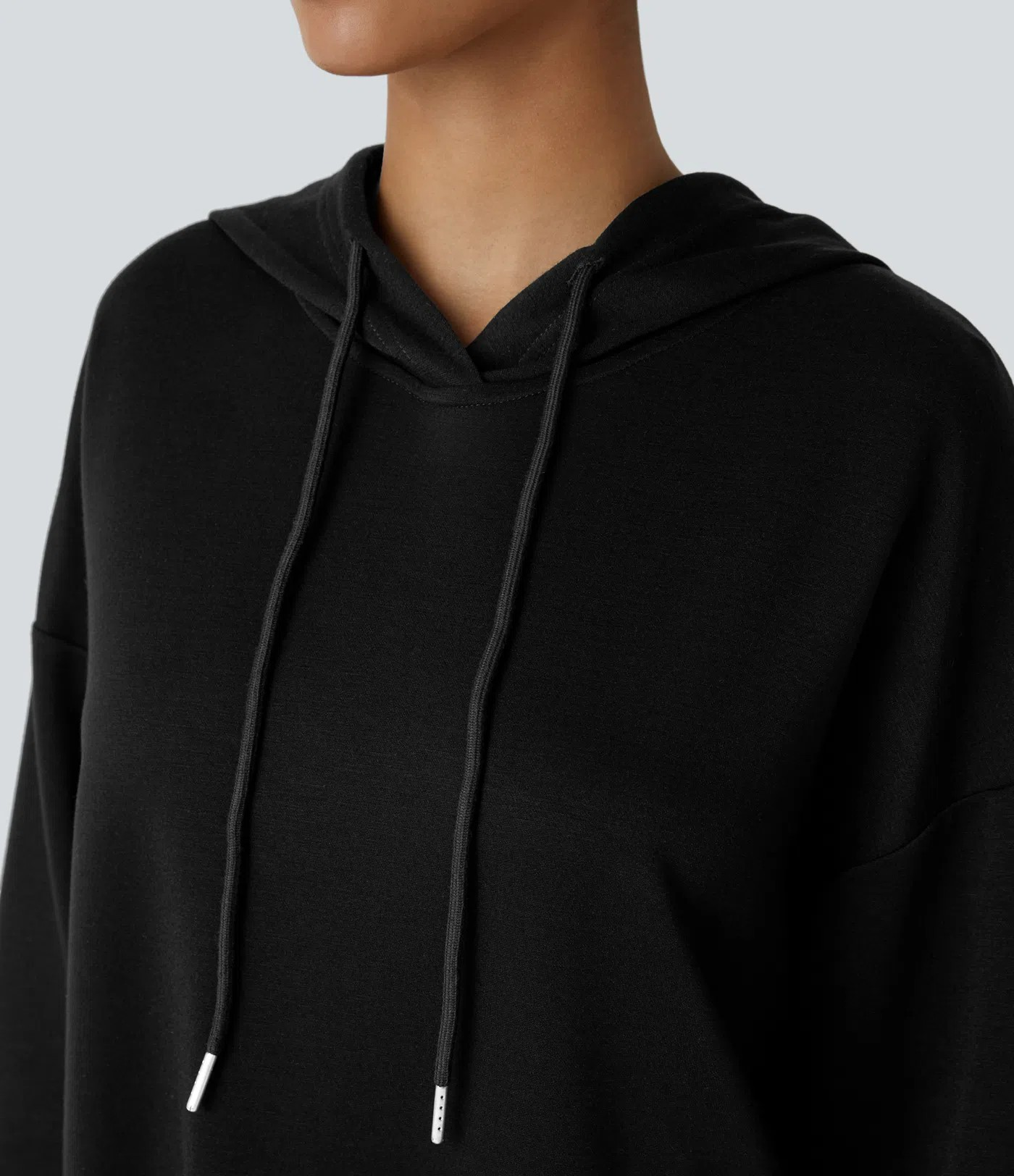 Crossover Hood Sweatshirt