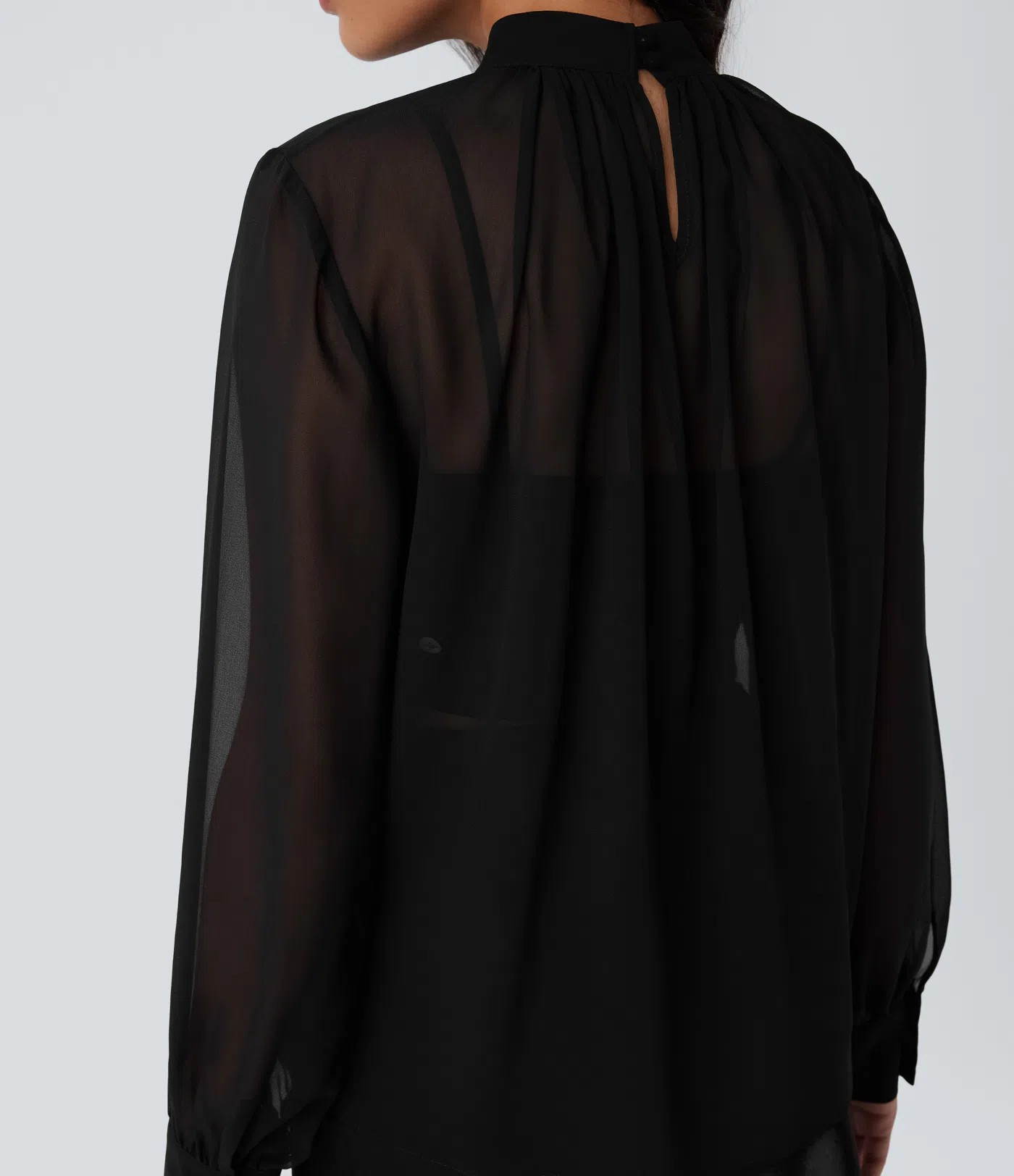 Clear Stand Blouse