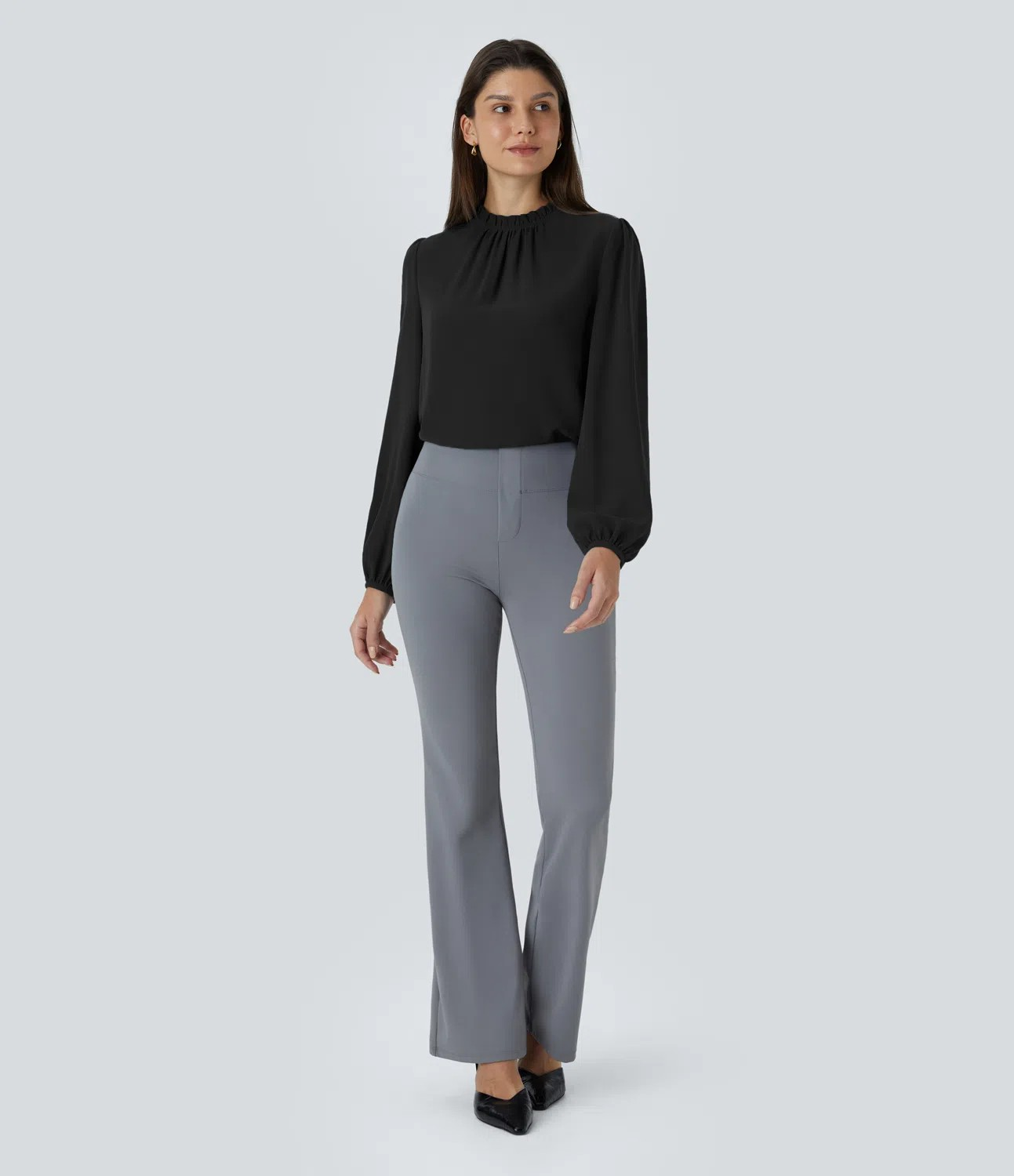 RufflePleat Blouse
