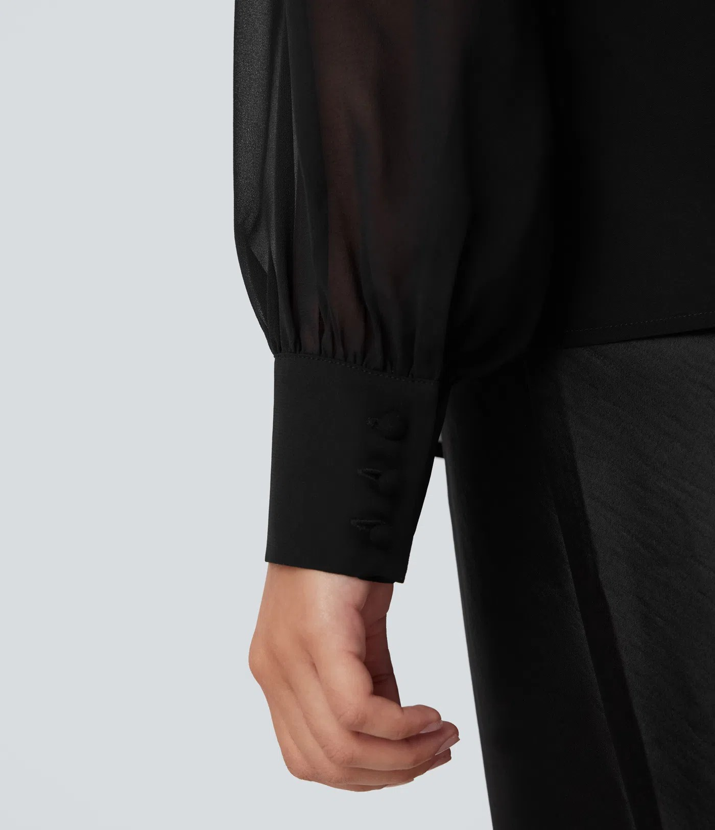 Clear Stand Blouse