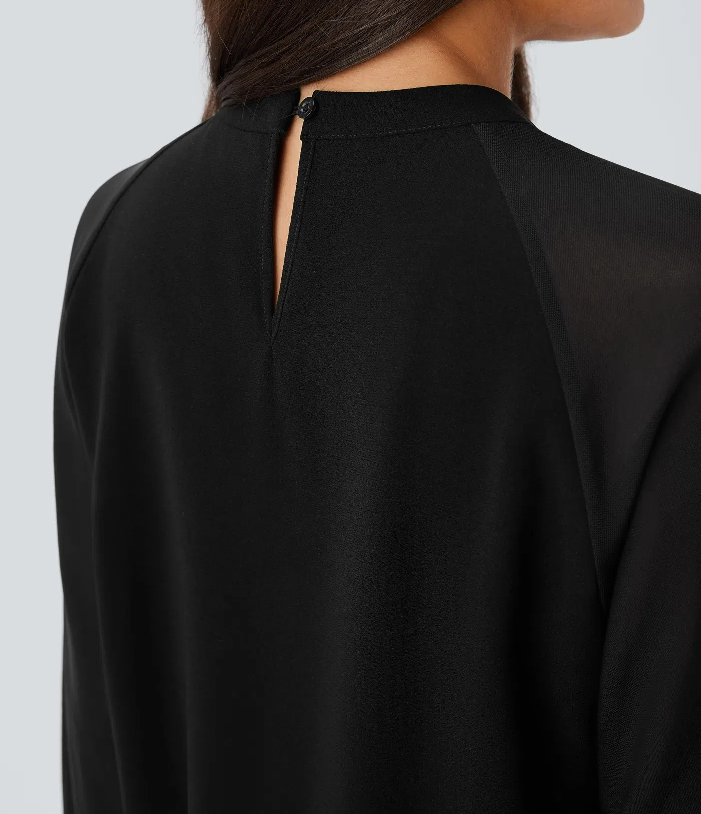 Mesh key blouse