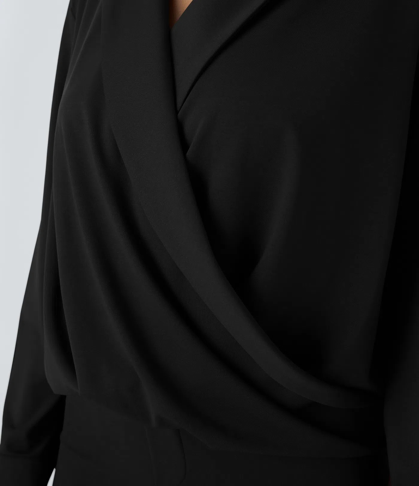 Lapel Crossover Shirt