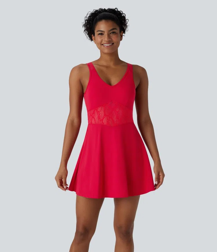 Luxe flow yoga dress