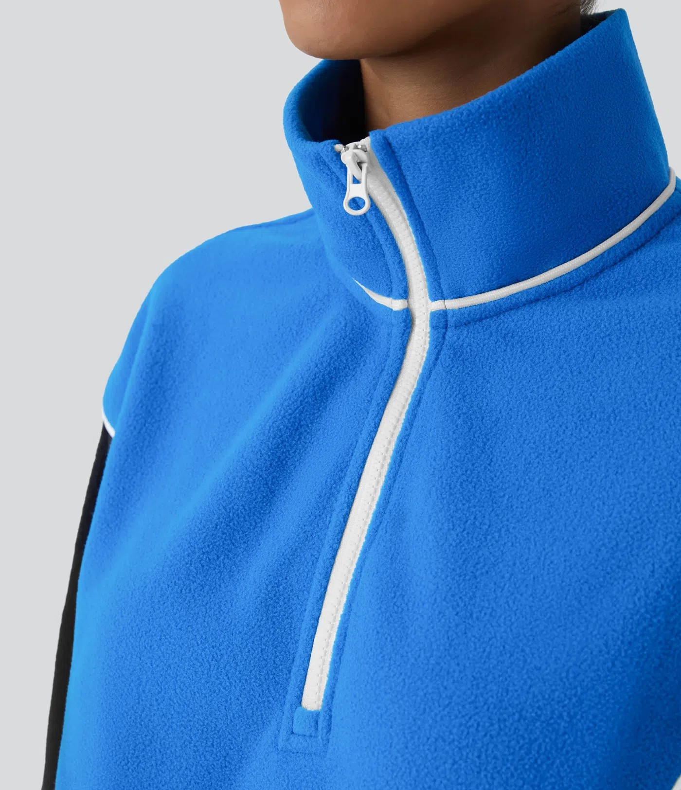 Zip Block Fleece sweatshirt