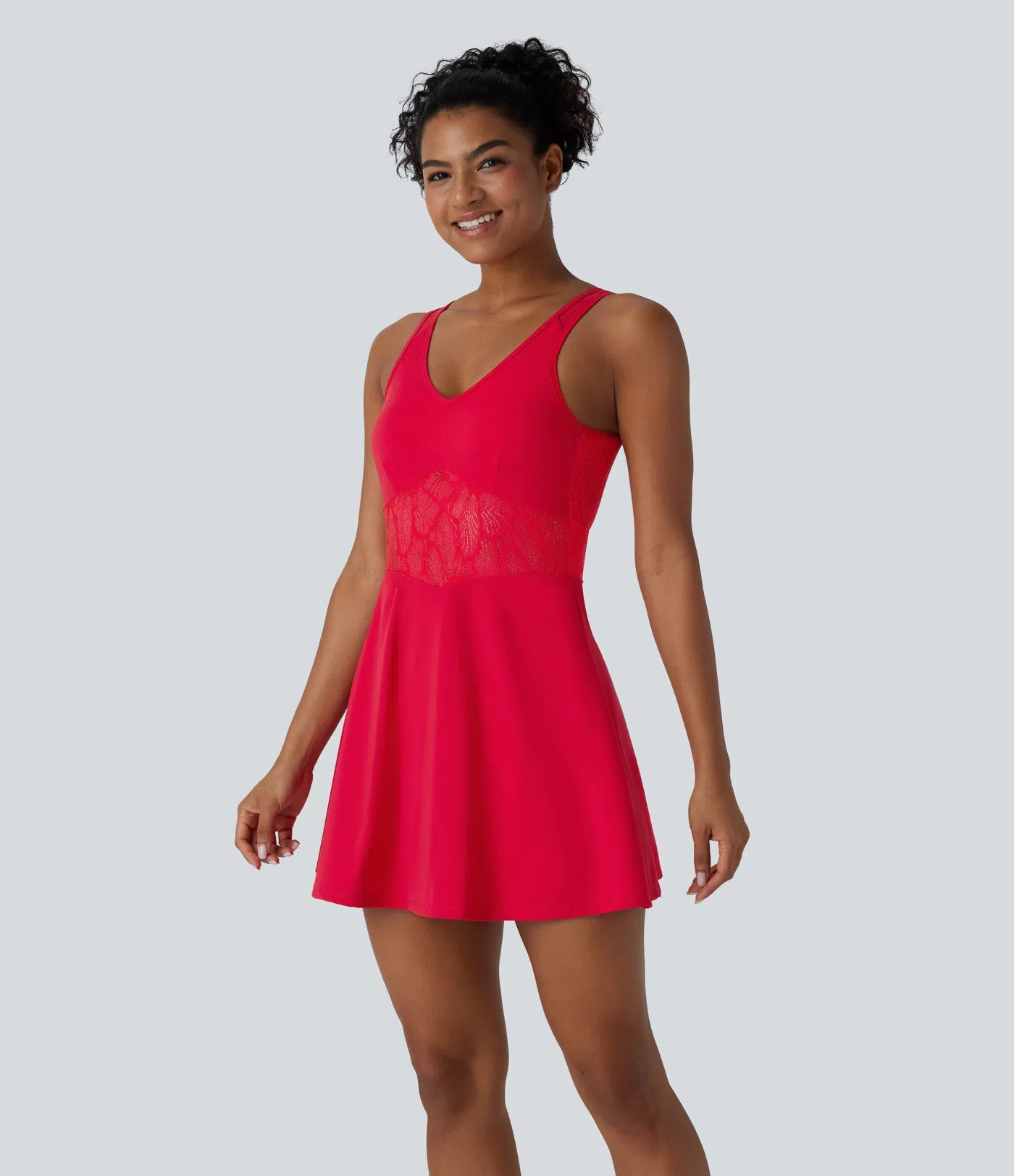Luxe flow yoga dress