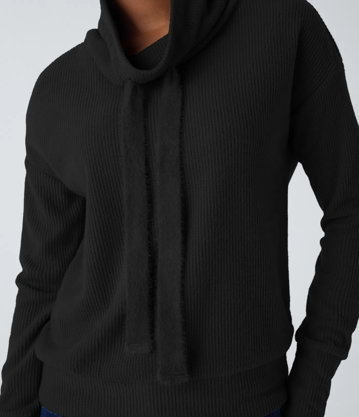 Cowl Drop Sweatshirt